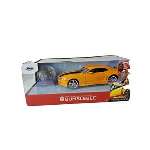 Jada Toys 2021 Transformers Bumblebee Yellow 2006 Chevy Camaro Concept w/ Coin